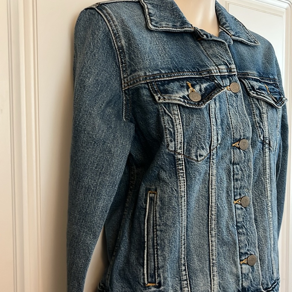 Lucky Brand Sz XS Denim Indigo Jean Jacket Women's